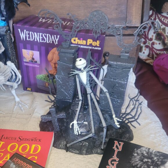 Goth Lot Jack Skellington & Wednesday Addams READ - Picture 7 of 17